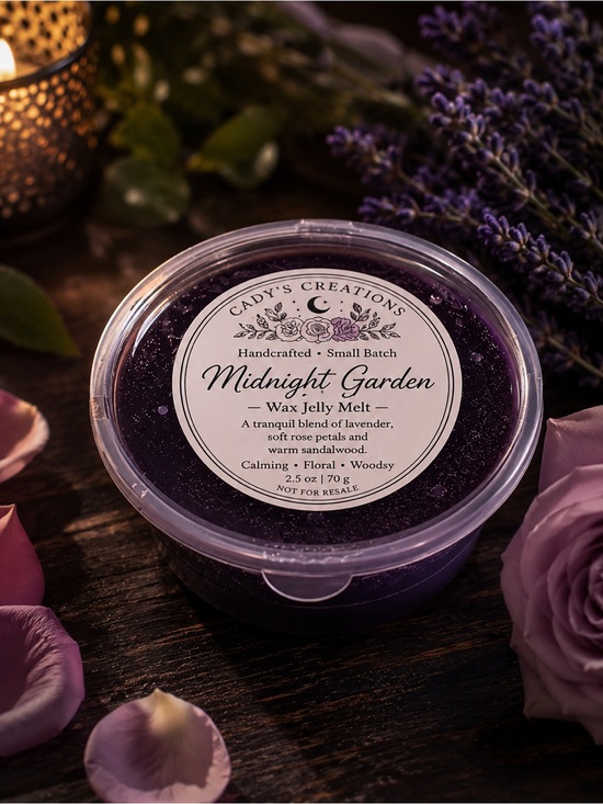 Hand Crafted Other - Midnight Garden Wax Jelly Melt -Twilight Collection